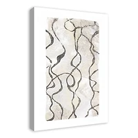 Line Waves 20" x 30" Canvas Wall Art
