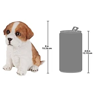 Design Toscano 6" Bulldog Puppy Partner Collectible Dog Statue