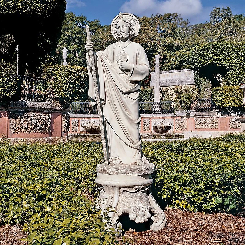 Design Toscano® 3.6ft. St. Jude, Patron Saint of Hopeless Cases Garden Statue