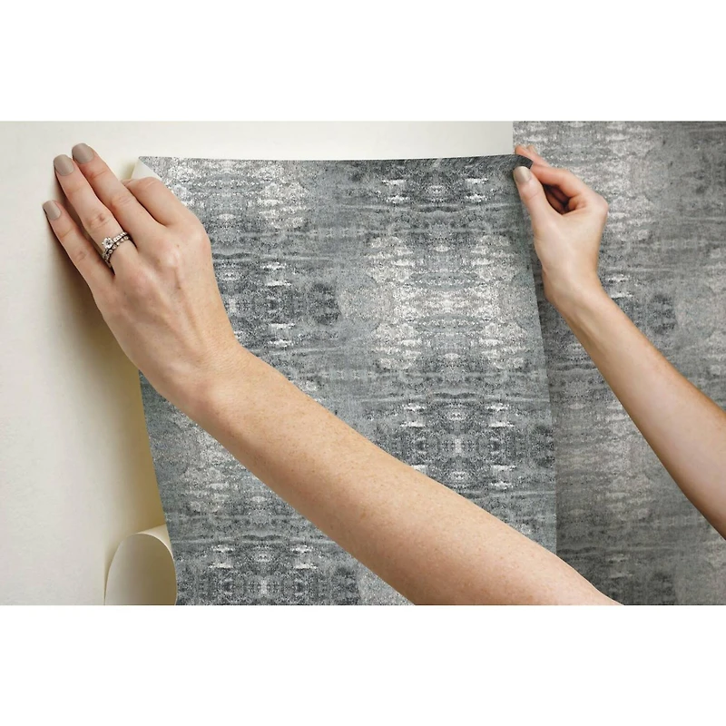 RoomMates Sarong Print Peel & Stick Wallpaper