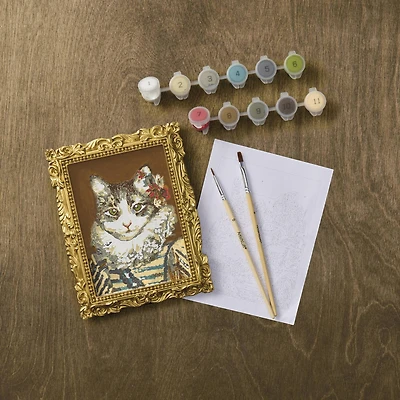 Royal Kitty Paint-by-Number Framed Mini by Artist's Loft®