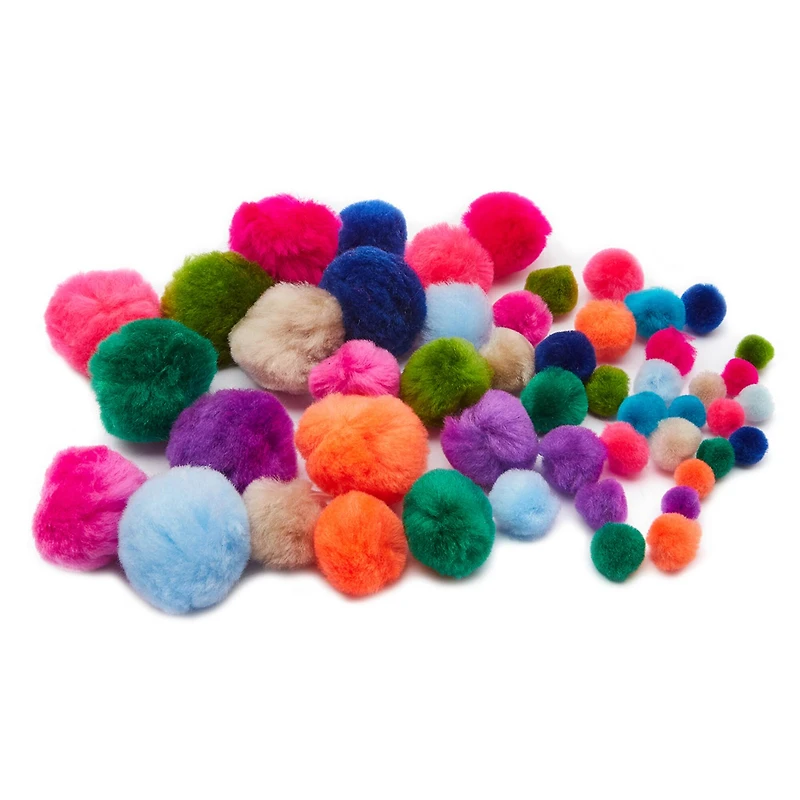 12 Packs: 300 ct. (3,600 total) Fashion Mix Pom Poms by Creatology™