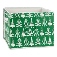 DII® Triple Christmas Tree Print Large Ornament Storage
