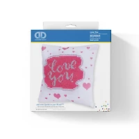 Diamond Dotz® Love You Diamond Painting Mini Pillow Artwork Kit