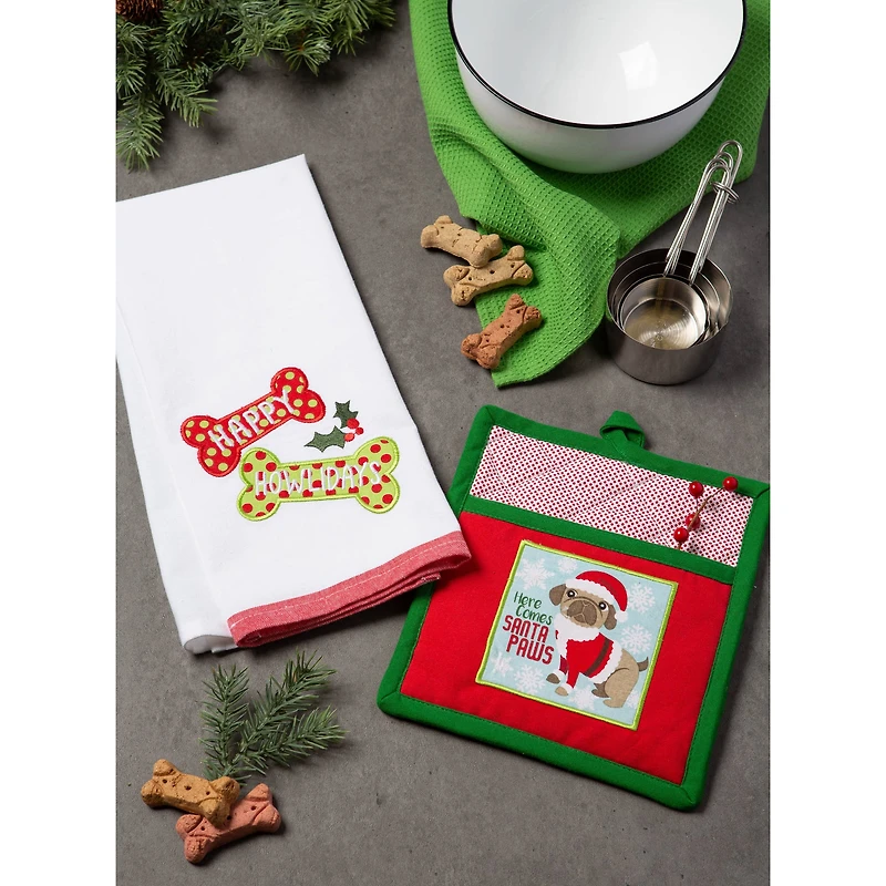 DII® Christmas Pup Kitchen Gift Set