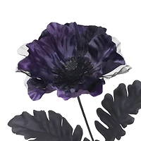 17" Purple & Black Poppy Bush by Ashland®