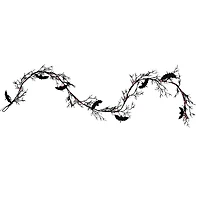 6ft. Orange LED Lighted Branch String Lights with Bats by Ashland®