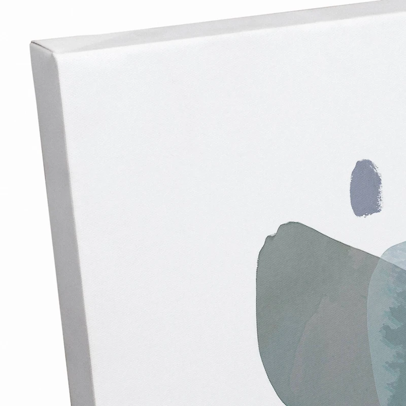 Abstract Cool Shapes 18" x 24" Canvas Wall Art