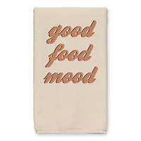Good Food Mood 16" x 25" Tea Towel Set of 2