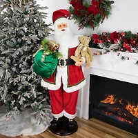 5ft. Deluxe Traditional Animated & Musical Dancing Santa Claus Christmas Figure