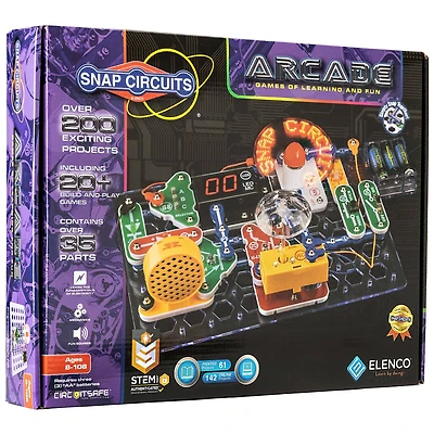 Elenco® Snap Circuits® Arcade Electronics Exploration STEM Activities Kit