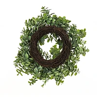 16" Spring Button Leaf Table Wreath