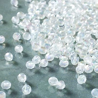 6mm Faceted AB Acrylic Round Bead Value Pack by Bead Landing