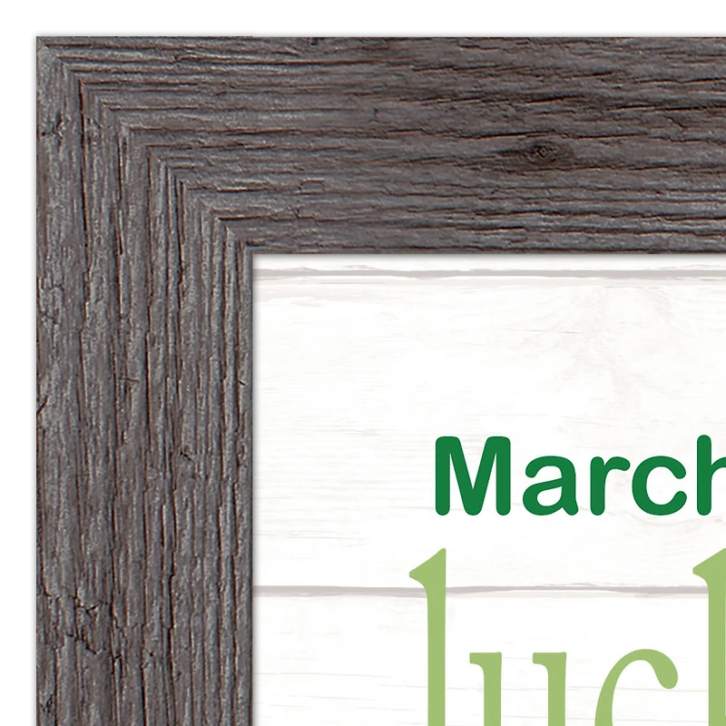 St Patrick Things Framed Print 2 16" x 16" Western Gray Framed Print