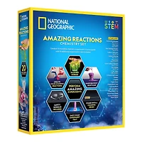 National Geographic™ Amazing Reactions Chemistry Set