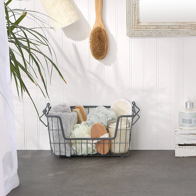 DII® 13" Small Rectangle Metal Basket