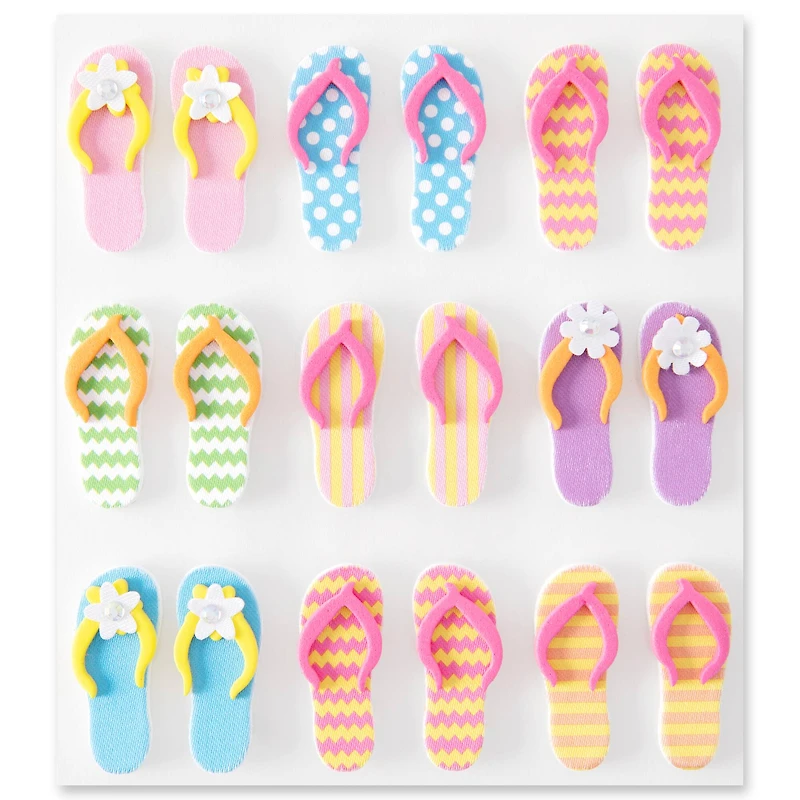 Flip Flop Dimensional Stickers by Recollections™ Signature™