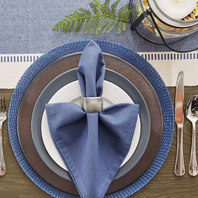 DII® Woven Round Placemats