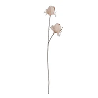 Hello Honey® 28.25" Pink Organic Feather Flower Stem