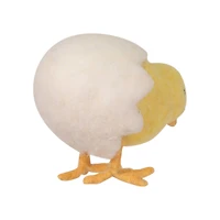 4.5" x 3" Hatching Egg Baby Spring Chick Easter Figurine