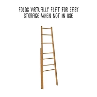 Honey Can Do Bamboo Clothes Drying Ladder Rack