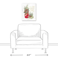 Season Jolly Plants 16x20 Canvas Wall Art