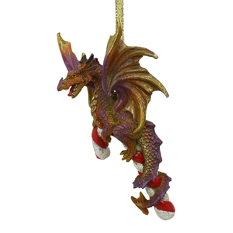 Design Toscano Cane and Abel the Dragon 2017 Ornament