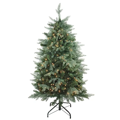 4.5ft. Pre-Lit Real Touch™️ Washington Frasier Fir Artificial Christmas Tree, Clear Lights