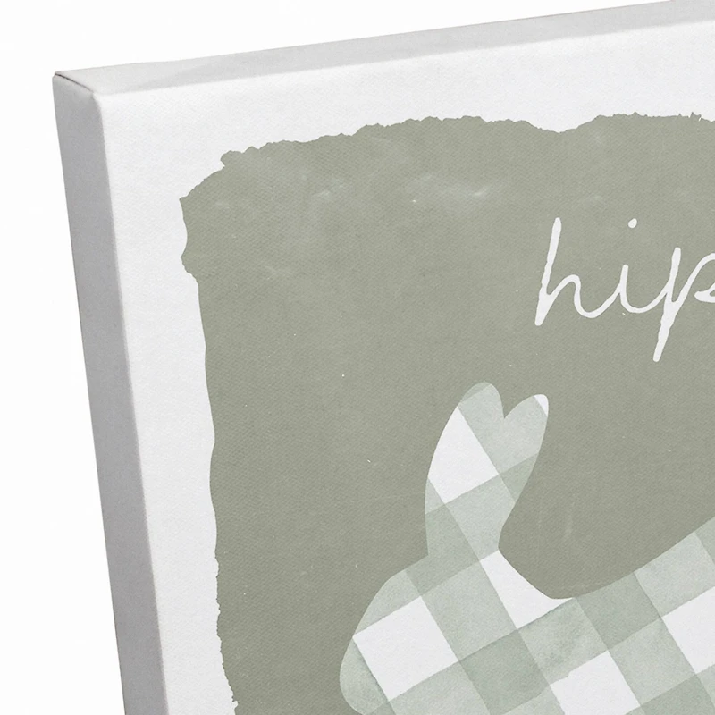 Hippity Hoppity Bunny Canvas Wall Art