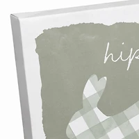 Hippity Hoppity Bunny Canvas Wall Art