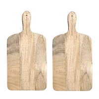11" x 5.5" Mango Wood Serving Boards, 2ct. by Ashland®