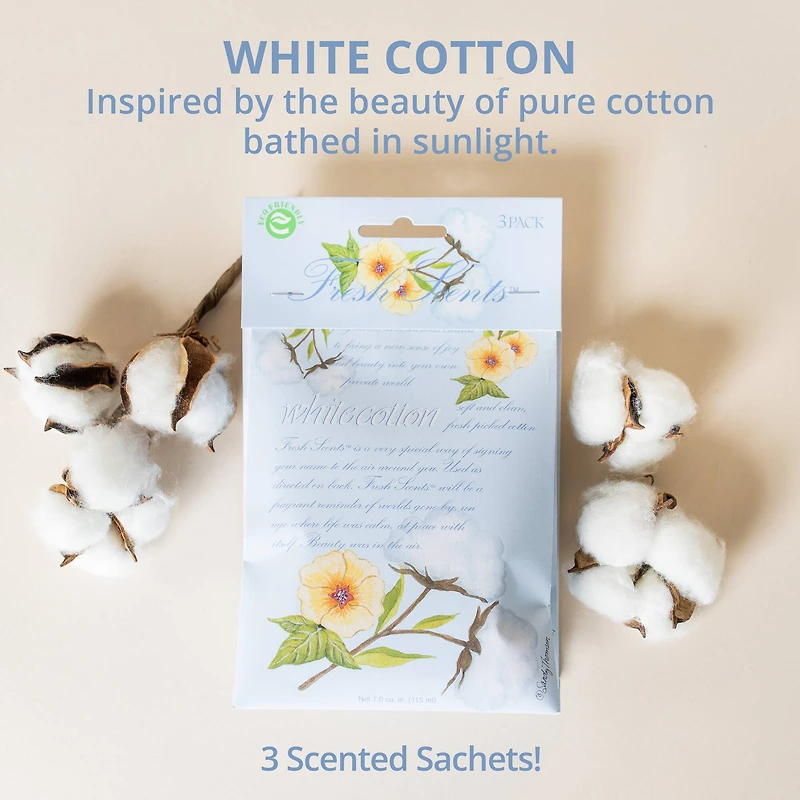 Willowbrook® Fresh Scents™ White Cotton Fragrance Sachets