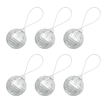 2" Silver Disco Balls, 6ct. by Celebrate It®