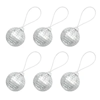 2" Silver Disco Balls, 6ct. by Celebrate It®