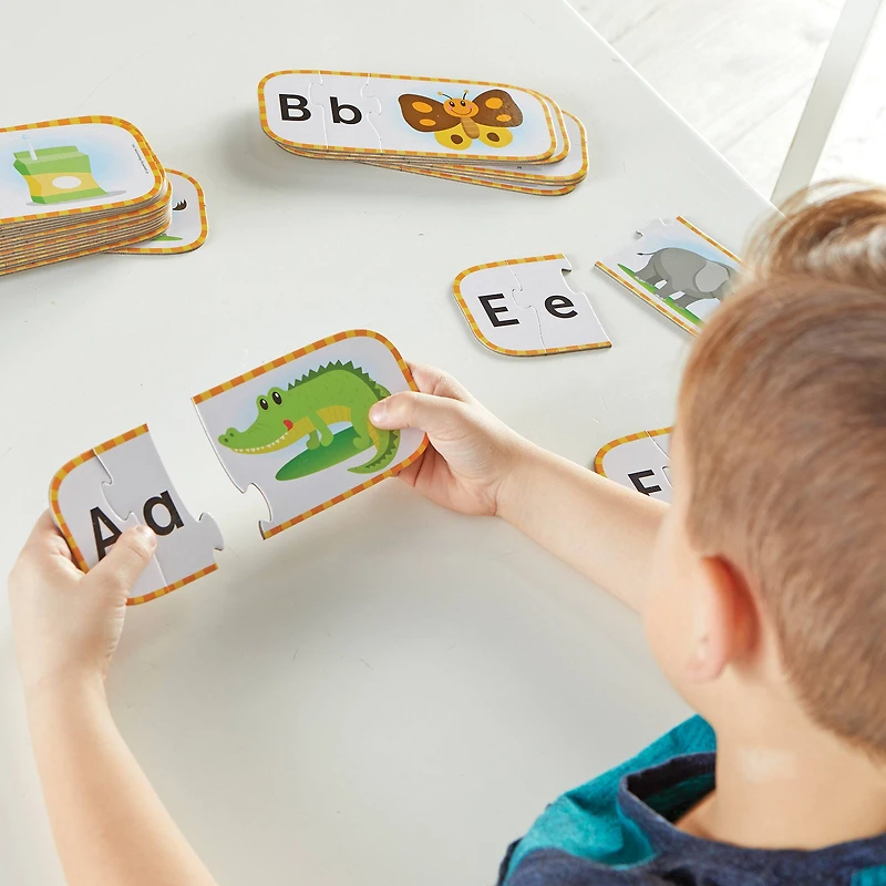 Learning Resources Upper 'n Lowercase Alphabet Puzzle Cards
