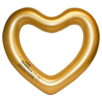 CocoNut Float 4ft. Gold Glitter Heart Pool Float