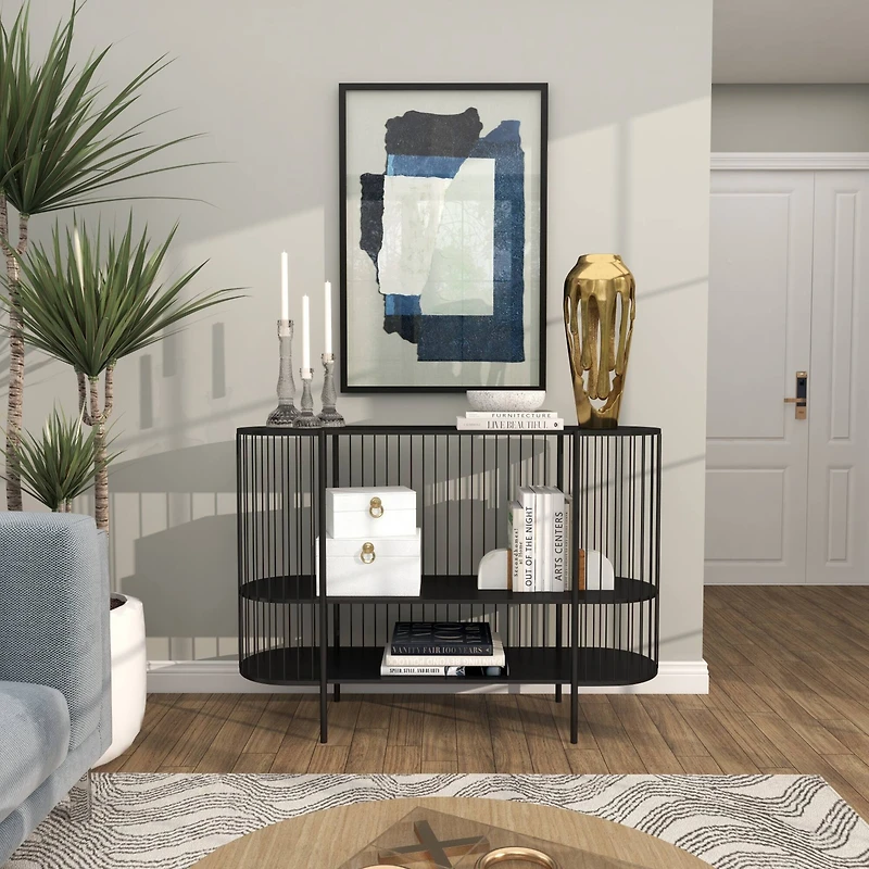 19" Gold Aluminum Drip Vase with Melting Designed Body