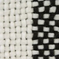DII® Black & White Check Acrylic Woven Throw