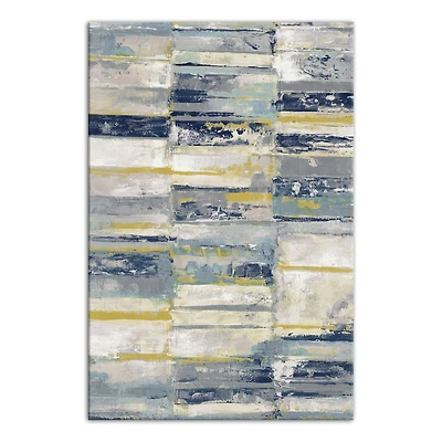 Colorful Stacks 24" x 36" Canvas Wall Art