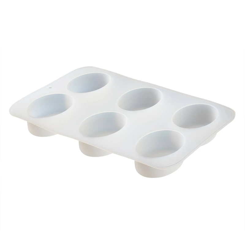 Silicone Oval Soap Mold by Make Market®