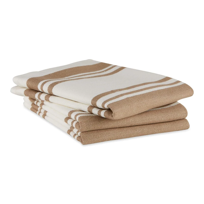 DII® Stone Chef Stripe Dish Towels, 3ct.
