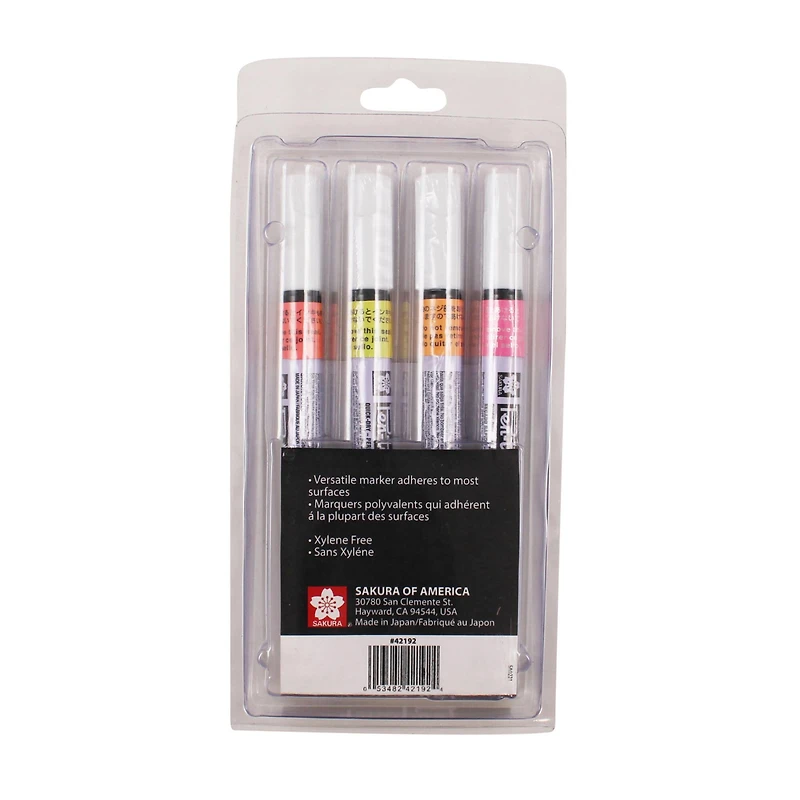 Sakura® Pentouch™ Fluorescent Paint Marker Set, Fine