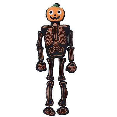 37" Jack-O'-Lantern Skeleton Accent Pillow by Ashland®