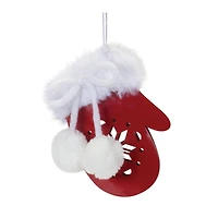 12ct. 4" Snowflake Mitten and Stocking Ornament Set