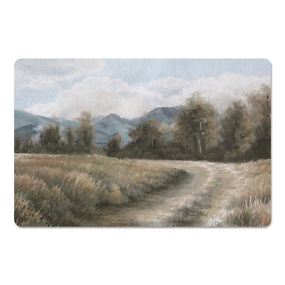 18" x 27" Treeline Mountains Country Road Floor Mat
