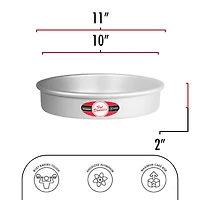 Fat Daddio's® Pro Series Bakeware Anodized Aluminum Round Cake Pan