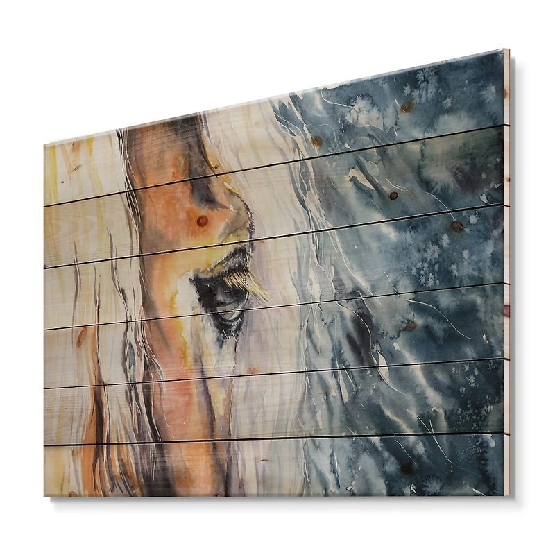 Designart - Close-Up of A Beautiful Horses Eye II