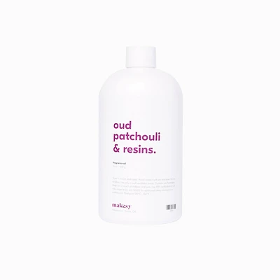 makesy Oud Patchouli + Resins Fragrance Oil