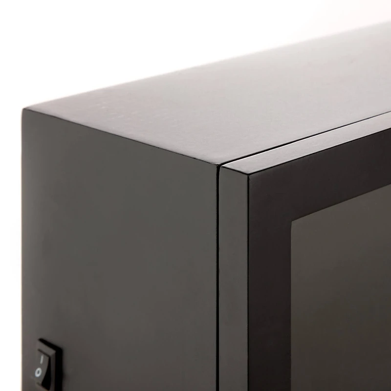 28" Front Loading LED Display Case with Glass Frame by Studio Décor®