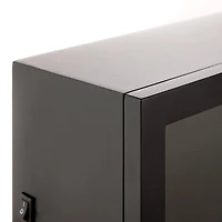 28" Front Loading LED Display Case with Glass Frame by Studio Décor®